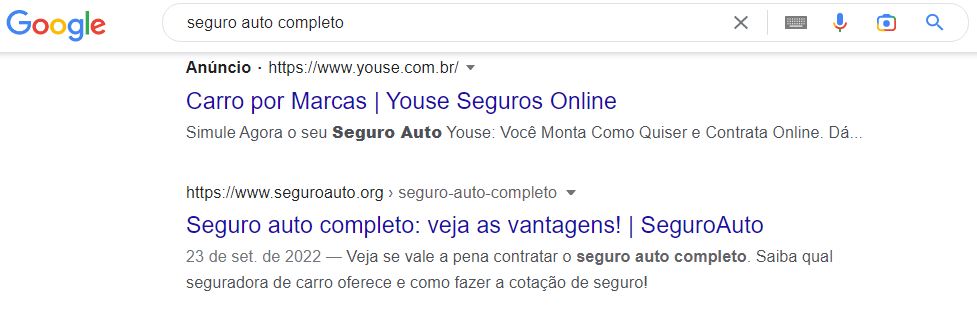 como trabalhar com diferentes palavras-chave