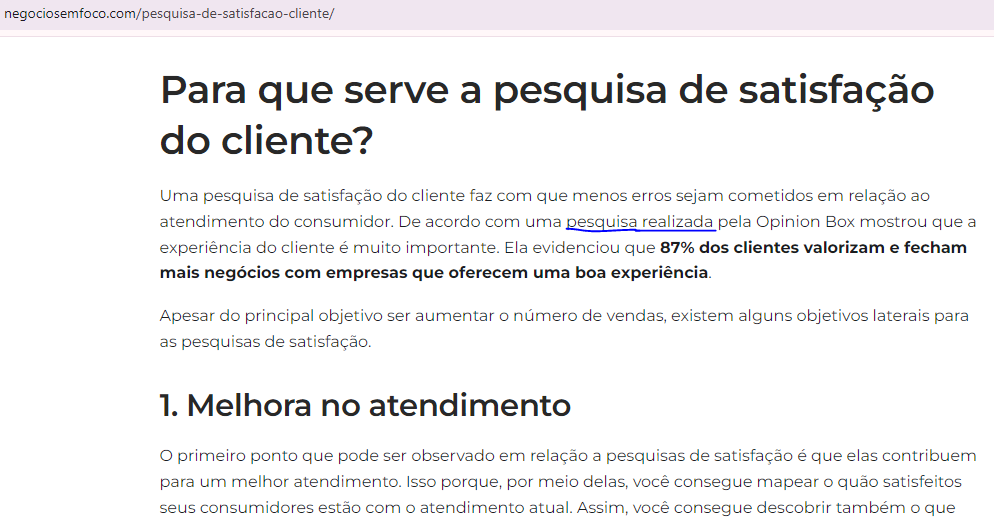 Criação de conteúdos