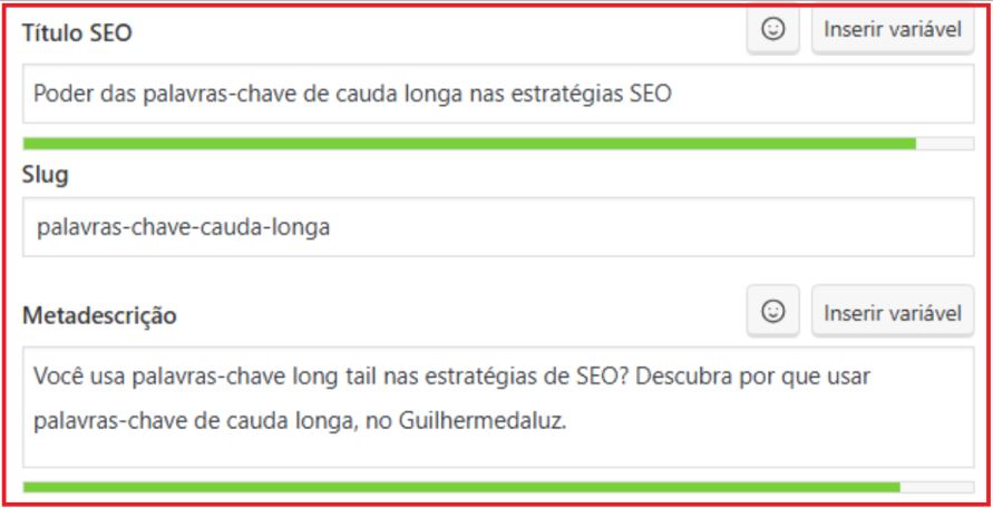 Checklist - Meta Description