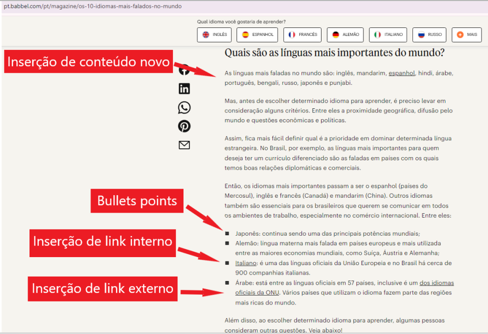 Otimização de conteúdo para SEO on-page Otimização de conteúdo para SEO on-page