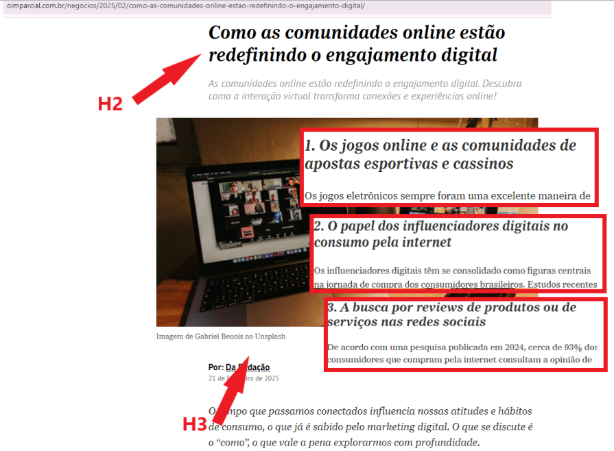 Estruturação natural Estruturação natural