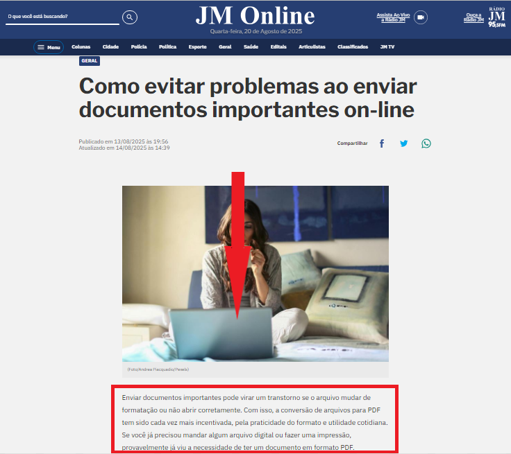 Responder no primeiro parágrafo com clareza e objetividade Responder no primeiro parágrafo com clareza e objetividade