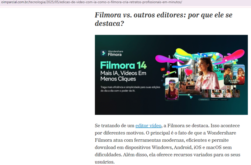 intenções de busca claras