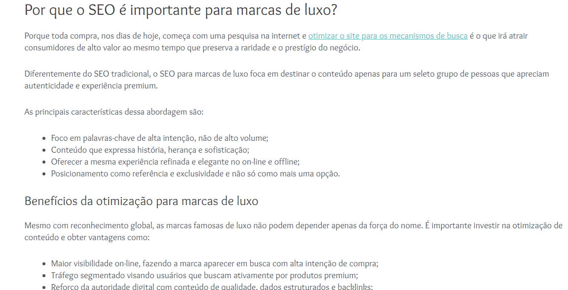 Estratégia de interlinking Estratégia de interlinking
