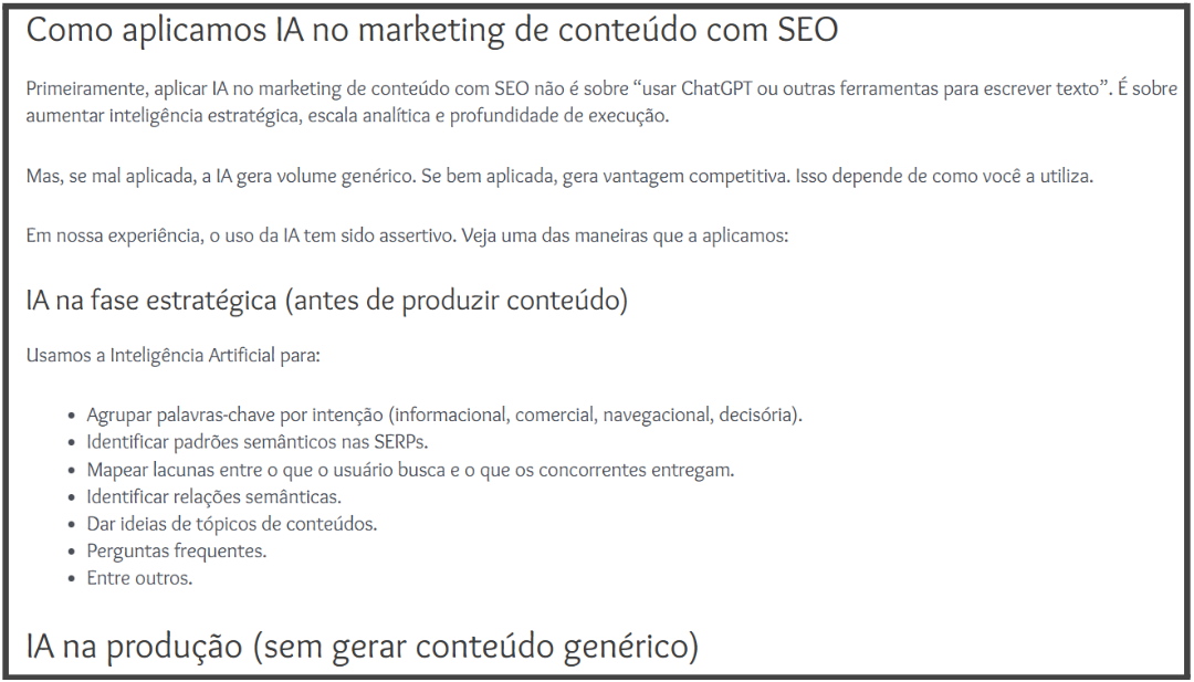 IA generativa não vende sozinha: o papel do SEO estratégico no e-commerce moderno IA generativa não vende sozinha: o papel do SEO estratégico no e-commerce moderno