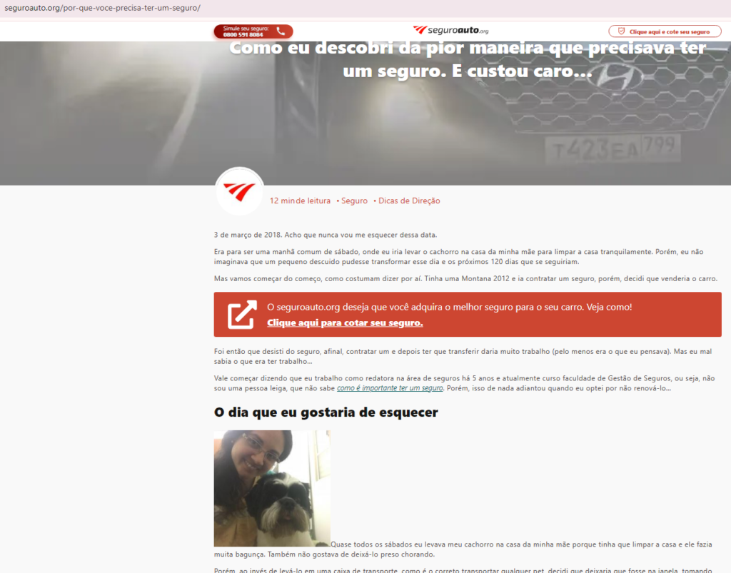 Conteúdo com especialista no assunto Conteúdo com especialista no assunto